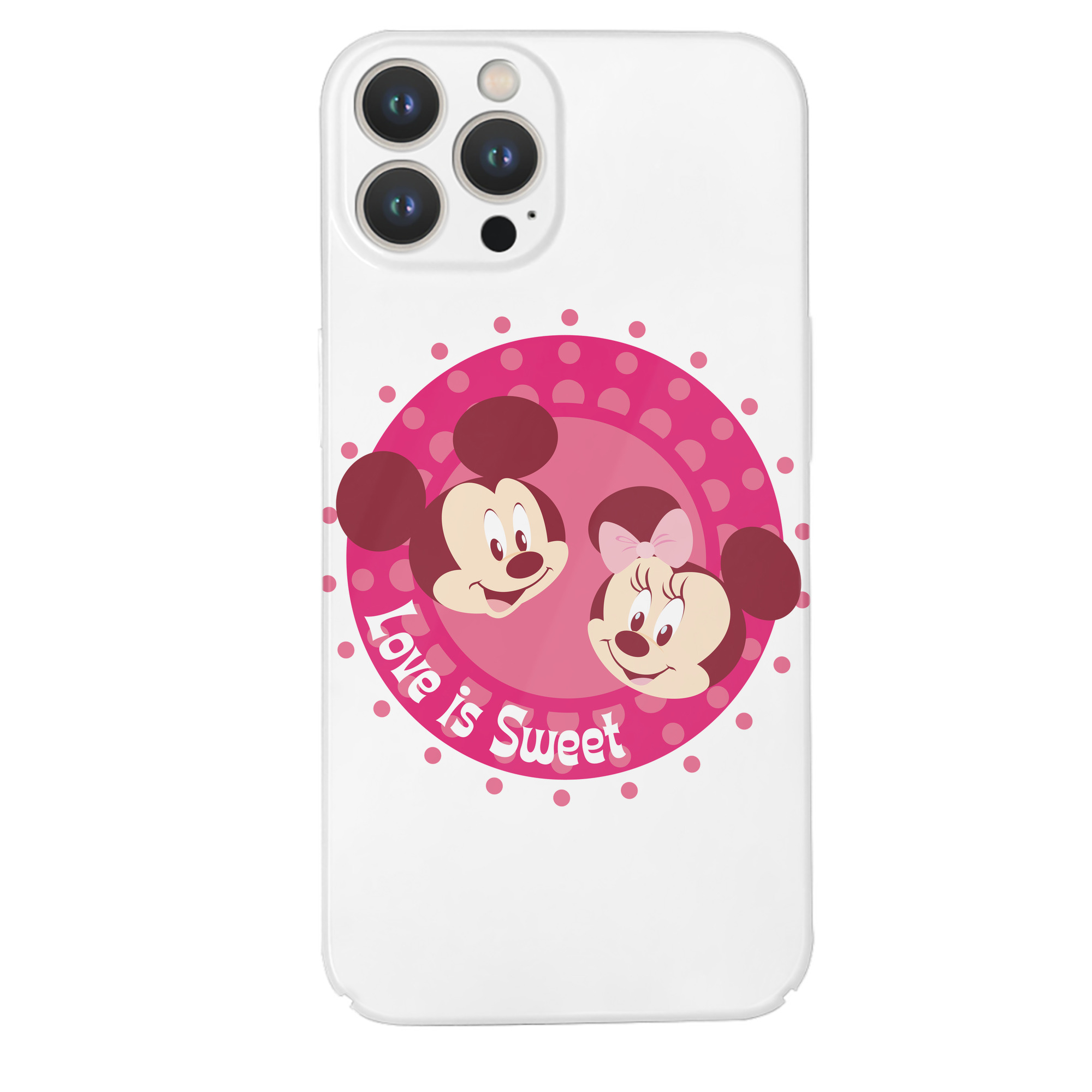 （画像用） ミッキーマウス Mickey Mouse 【iPhone 14シリーズ対応】ハードケース